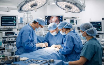 Blaupause für ein Krankenhaus